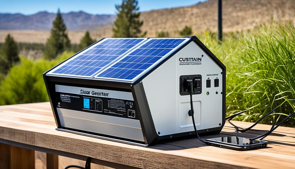 Plug-and-play zonne-energiegenerator