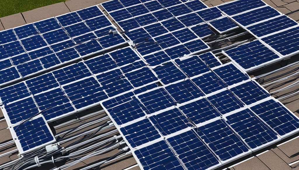 Stekkerbare zonnepaneelinstallatie