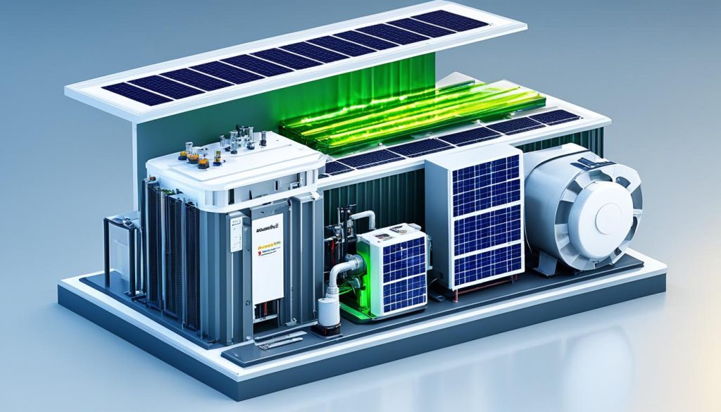 Stekkerzonnepaneelgenerator