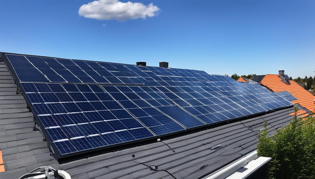 Stekkerzonnepaneelinstallatie