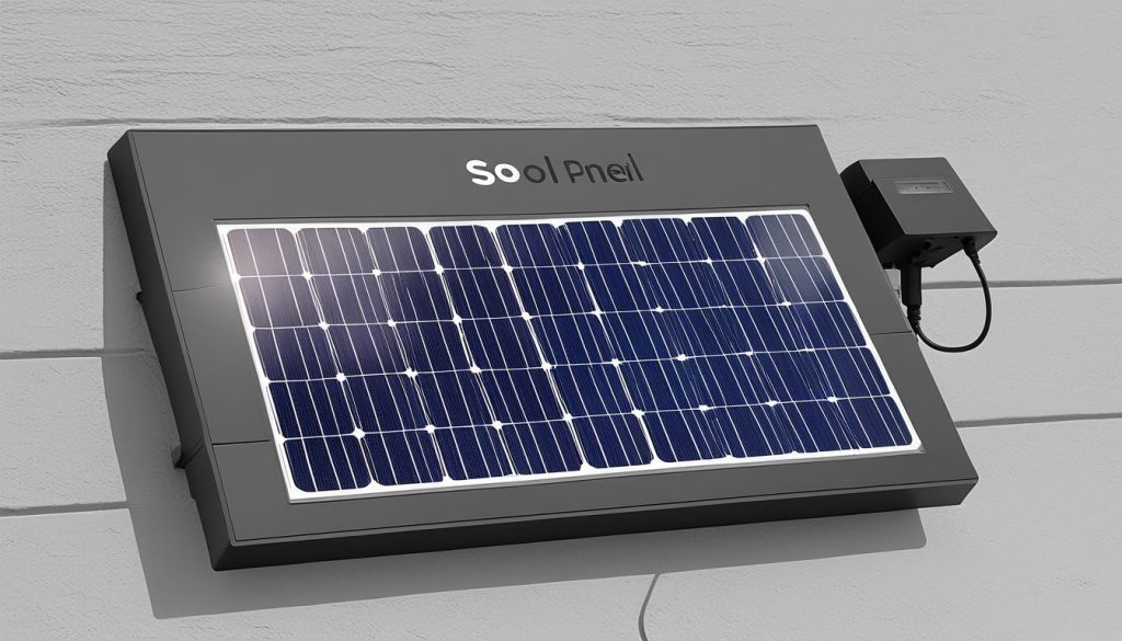 Zonnepaneel met plug-and-play installatie