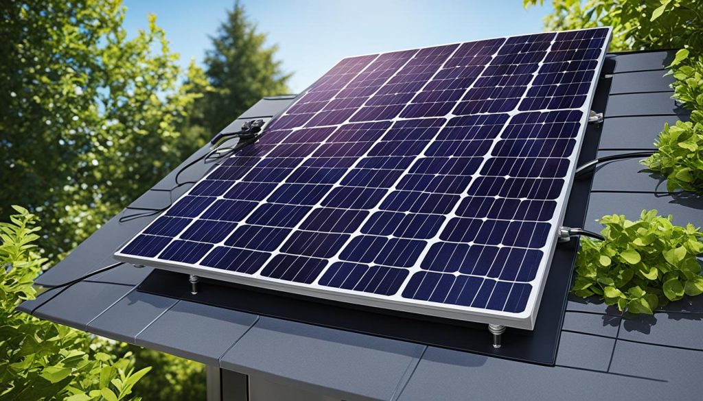 Zonnepaneel met plug-and-play technologie