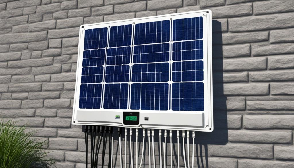 Zonnepaneel met stekkerverbindingstechnologie
