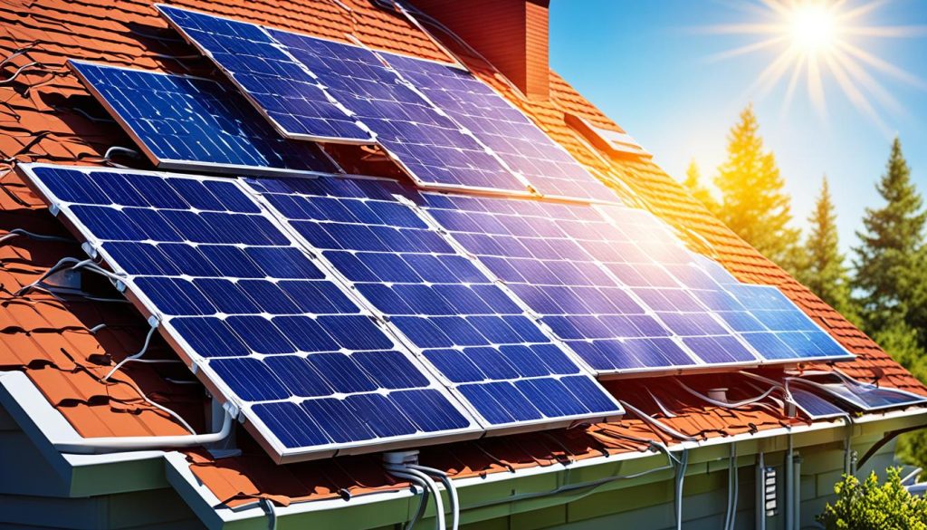 Zonnepanelen met stekkerconfiguratie