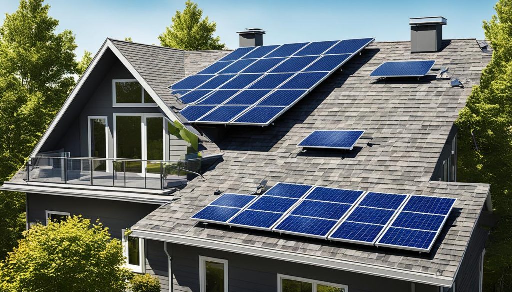Zonnepanelen met stopcontactaansluiting